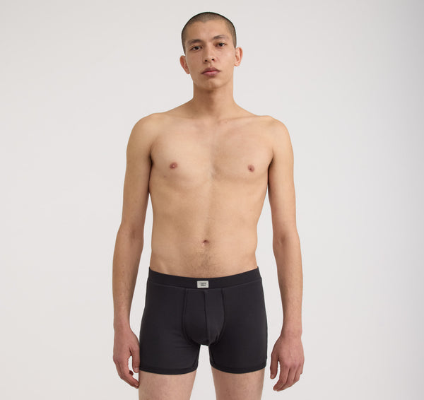 Organic Basics Core Icon Rib Trunks 3-Pack Black