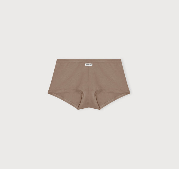Organic Basics Core Icon Shorty Clay