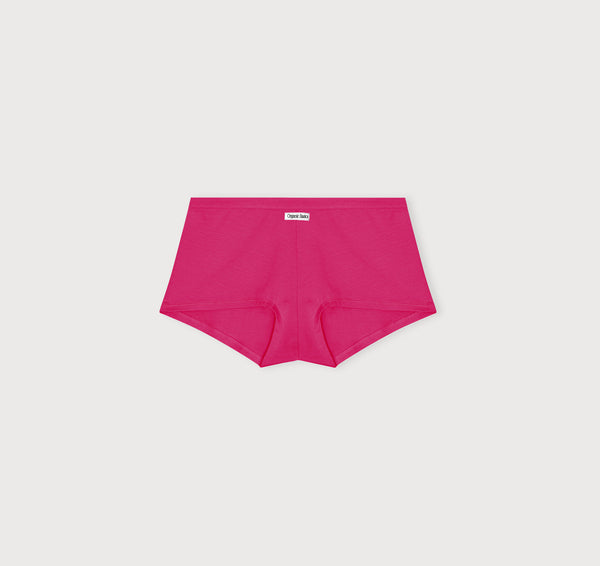 Organic Basics Core Icon Shorty Raspberry