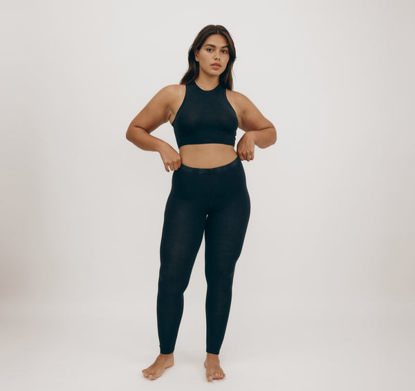 organic basics Core Leggings Black
