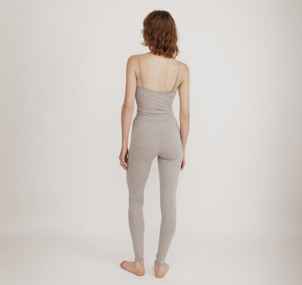 Organic Basics Core Leggings Grey Melange