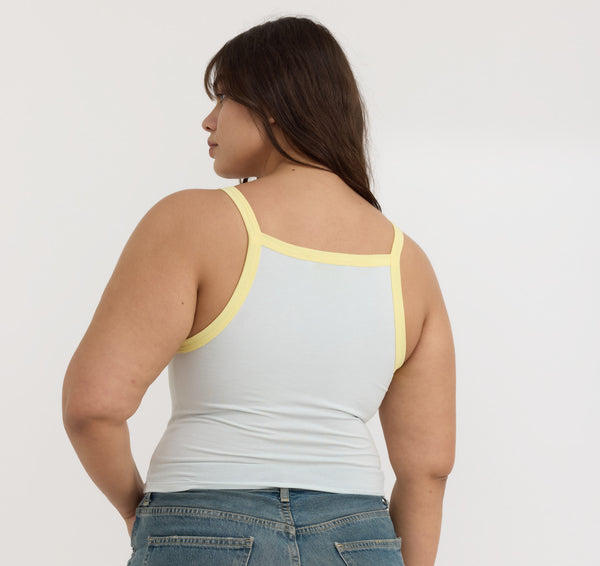 Organic Basics Core Play High-Neck Top Dewdrop