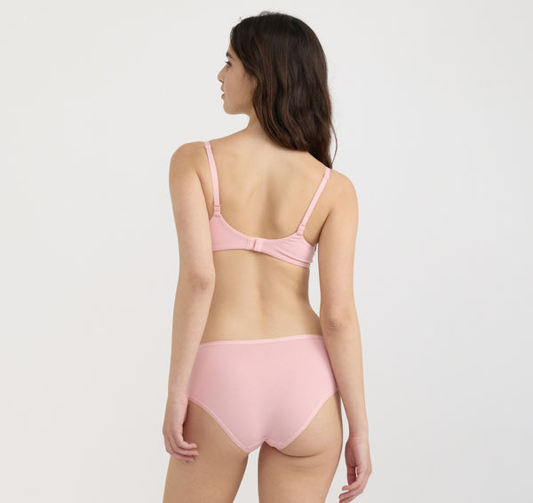 Organic Basics Core Push-Up Bra Marshmallow Pink