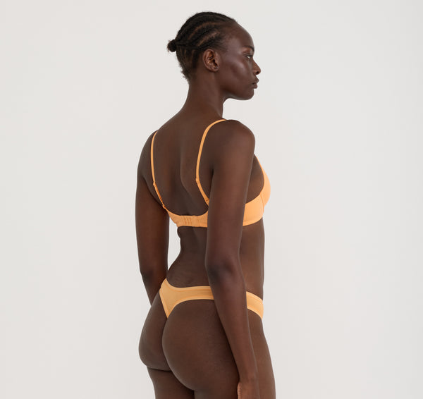 Organic Basics Core Push-Up Bra Papaya