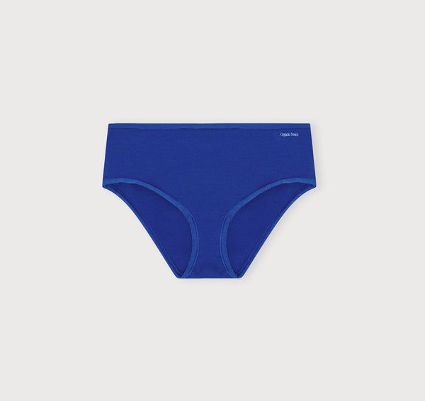 organic basics Core Rib Briefs Vibrant Blue