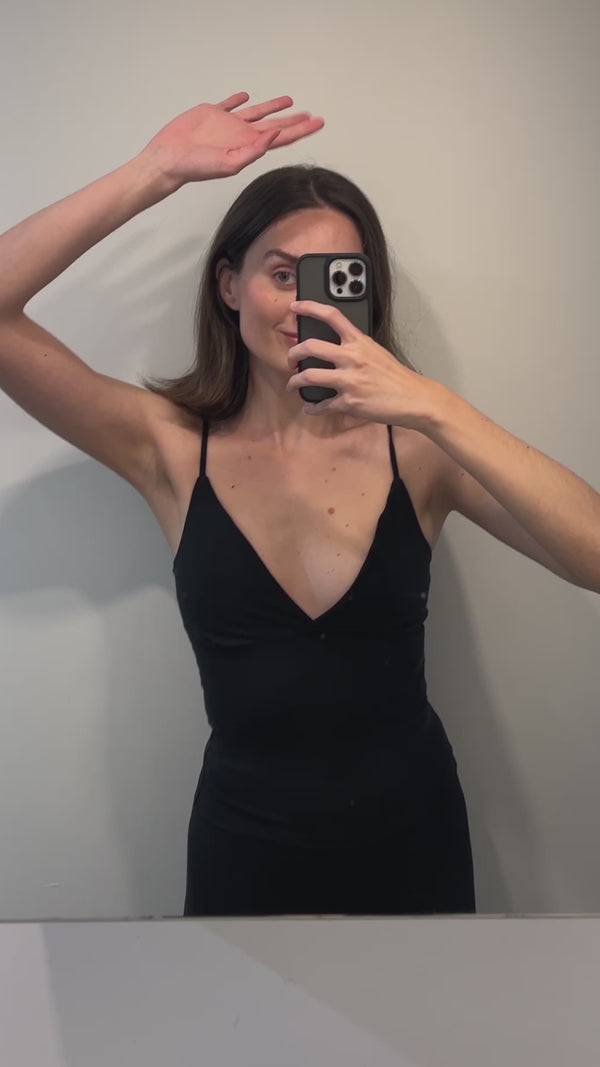 Organic Basics Core Rib Tee Sandstone