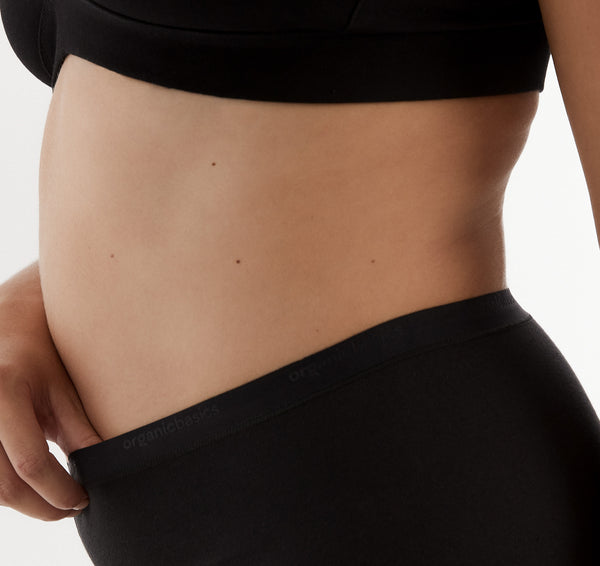 Organic Basics Core Shorty 3-Pack Black