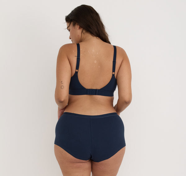 Organic Basics Core Shorty Deep Navy