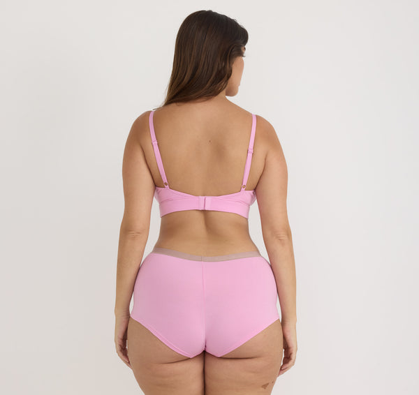 Organic Basics Core Shorty Petal Pink