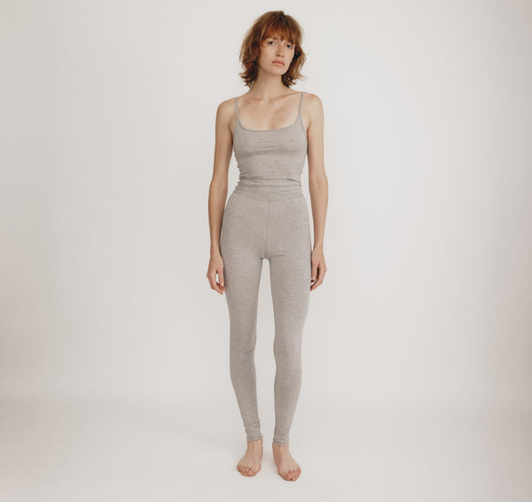 Organic Basics Core Singlet Grey Melange