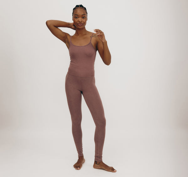 Organic Basics Core Singlet Muted Rose Wood