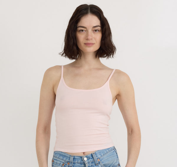 organic basics Core Singlet Soft Blush