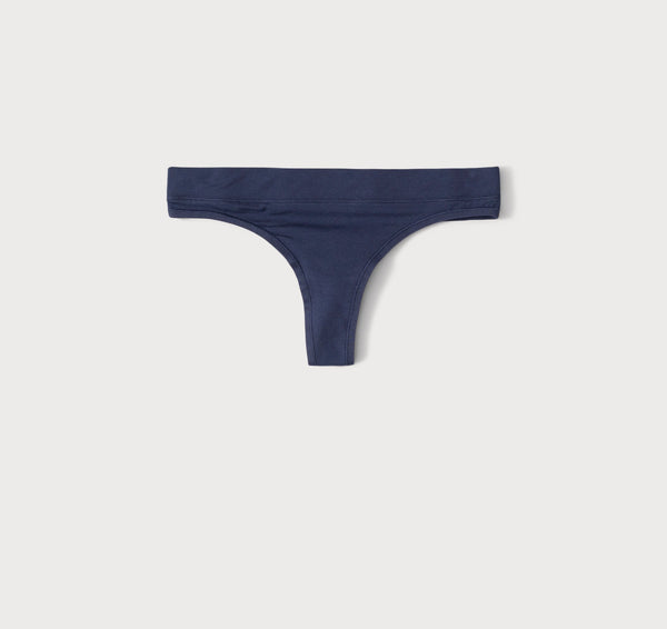 Organic Basics Core Thong 2-pack Cobalt