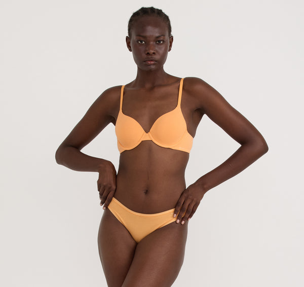 organic basics Core Thong Papaya