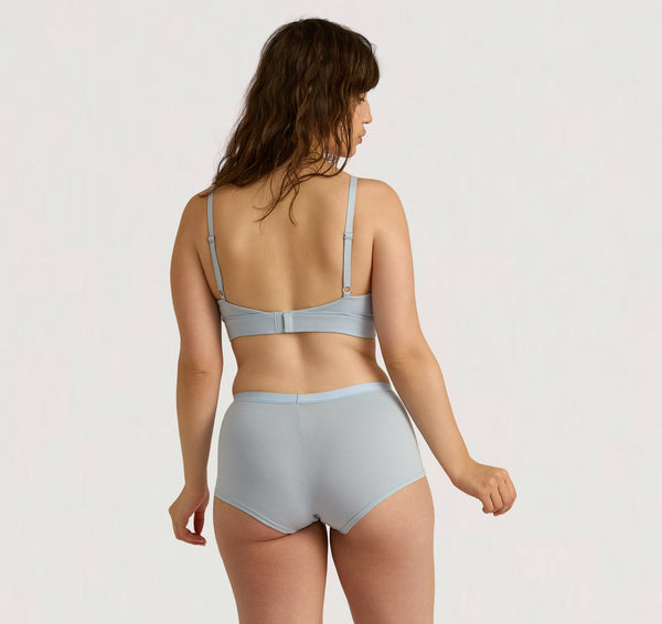 Organic Basics Core Triangle Bralette Soft Breeze