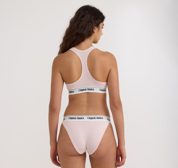 Organic Basics Easy Tanga Soft Blush