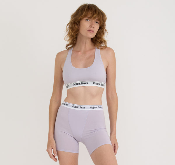 organic basics Easy Tank Bra Soft Lilac