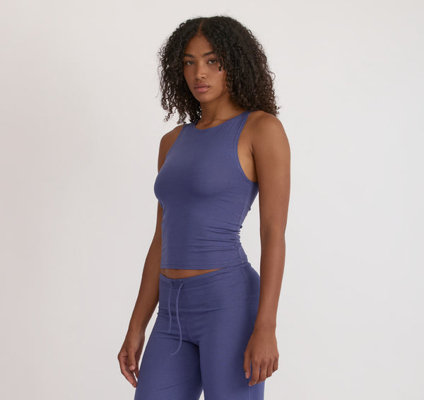 Organic Basics Everyday Boat Neck Top Eclipse