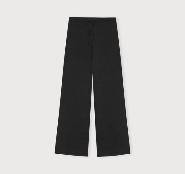 Organic Basics Everyday Straight Leg Pants Black