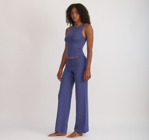 Organic Basics Everyday Straight Leg Pants Eclipse
