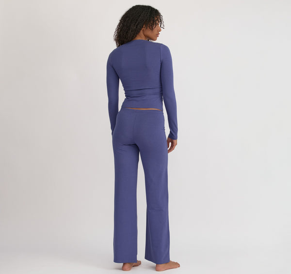 Organic Basics Everyday Straight Leg Pants Eclipse