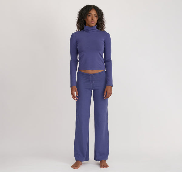 Organic Basics Everyday Turtleneck Eclipse