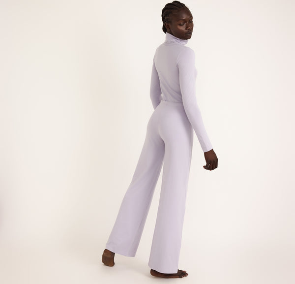 Organic Basics Everyday Turtleneck Soft Lilac