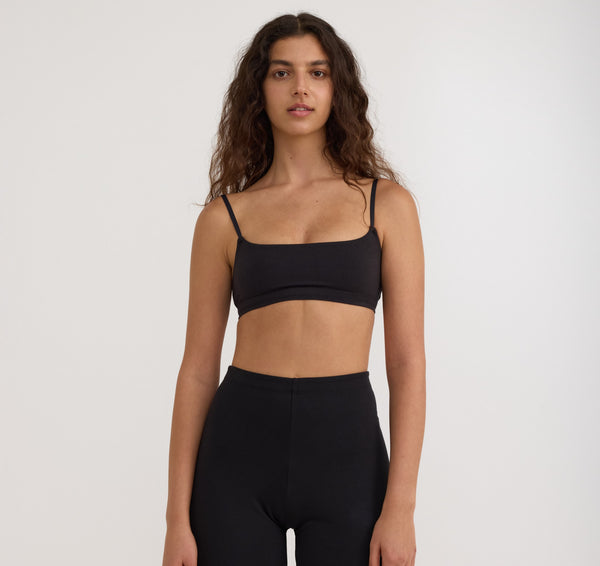 Organic Basics Flex Bralette 2-Pack Black