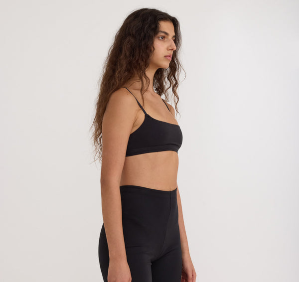 Organic Basics Flex Bralette 2-Pack Black
