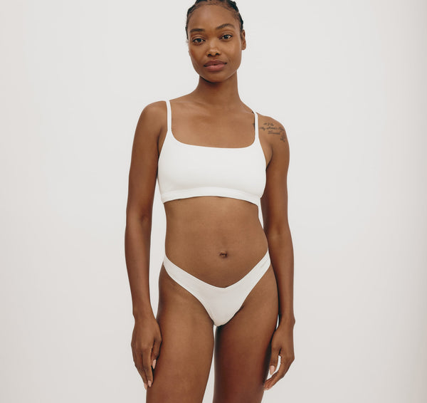 Organic Basics Flex Bralette 2-Pack Off White