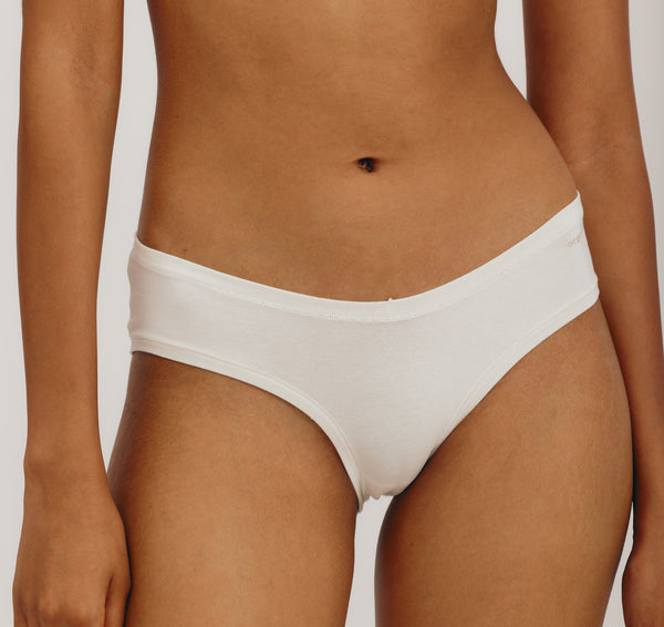 Organic Basics Flex Hipster 6-pack Off White