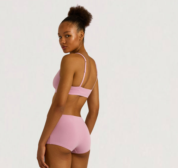 Organic Basics Flex Shorty Lavender Mist