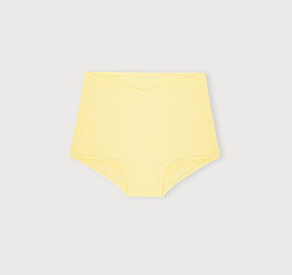 Organic Basics Flex Shorty Light Lemon