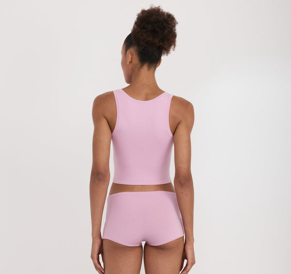 Organic Basics Flex Tank Top Lavender Mist