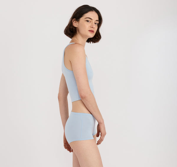 Organic Basics Flex Tank Top Soft Breeze