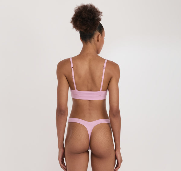 Organic Basics Flex Thong Lavender Mist