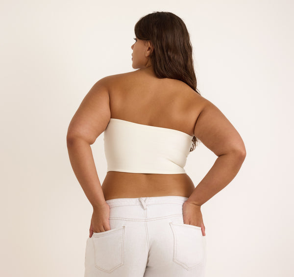 Organic Basics Flex Tube Top Off White