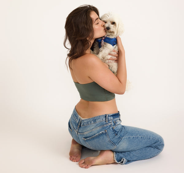 Organic Basics Flex Tube Top Seaweed