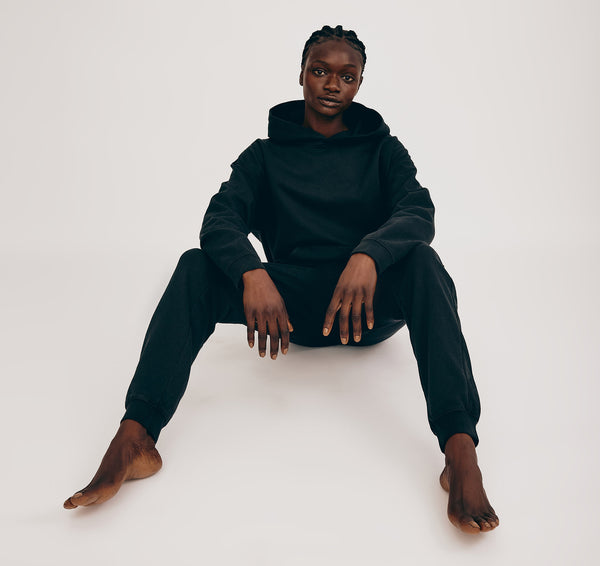 Organic Basics Lounge Sweatpants Black