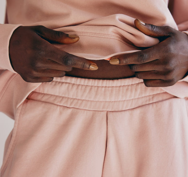 Organic Basics Lounge Sweatpants Muted Misty Rose