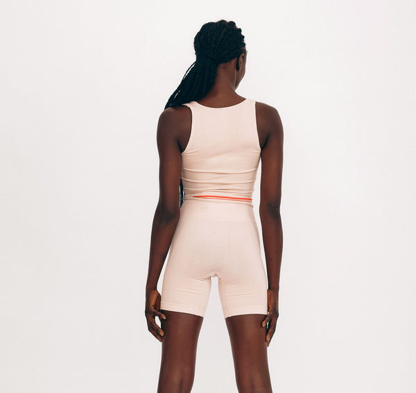 Organic Basics Luxe Touch Bike Shorts Apricot