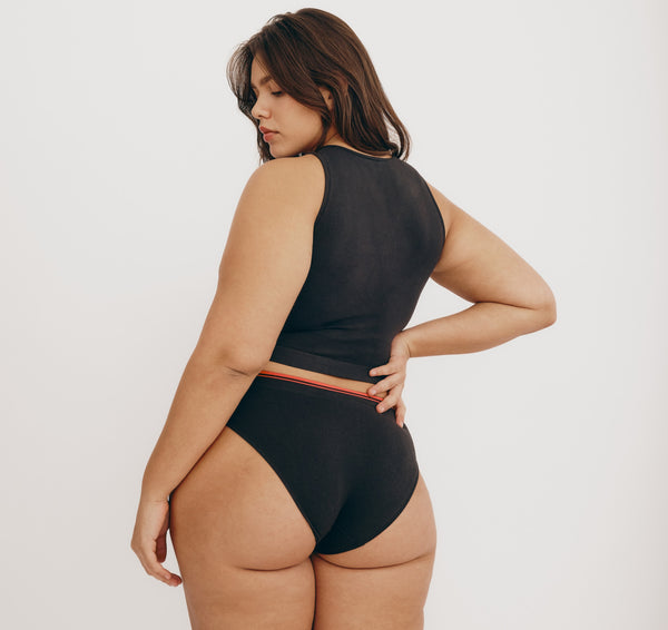 Organic Basics Luxe Touch Tank Top Black