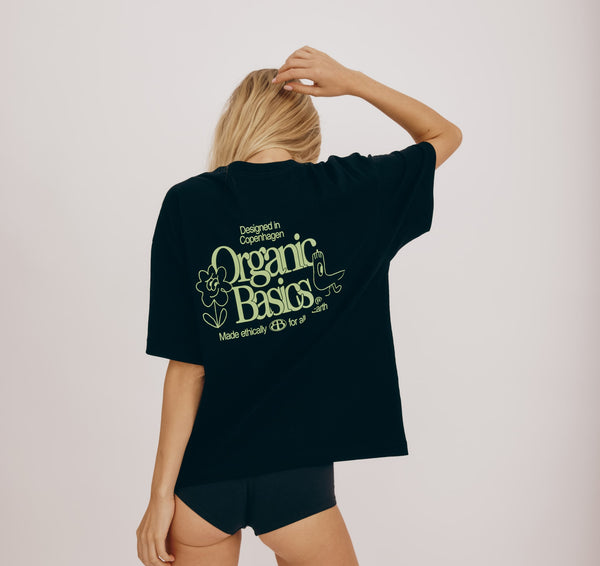 Organic Basics Merch Boxy Tee Black