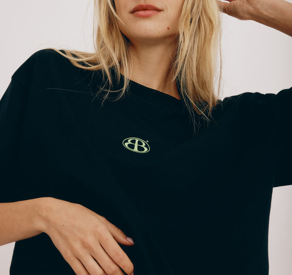 organic basics Merch Boxy Tee Black