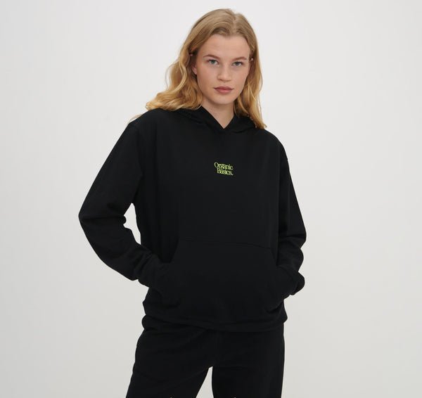 organic basics Merch Hoodie Black