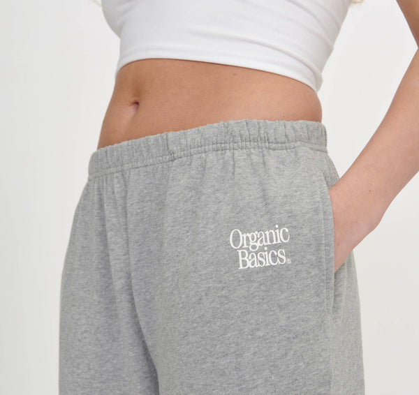 Organic Basics Merch Sweatpants Grey Melange