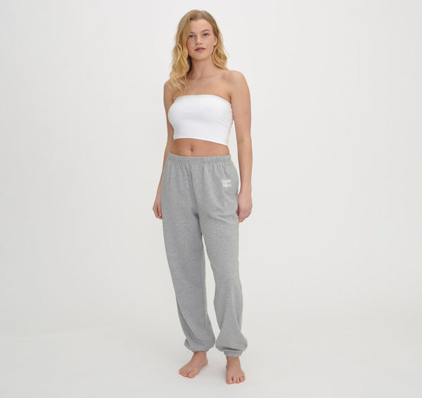 organic basics Merch Sweatpants Grey Melange