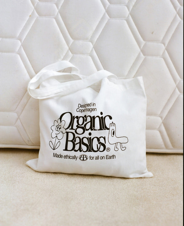 organic basics Merch Tote Bag Ecru