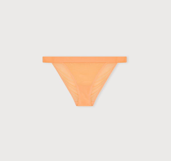 Organic Basics Mesh Tanga Briefs Papaya