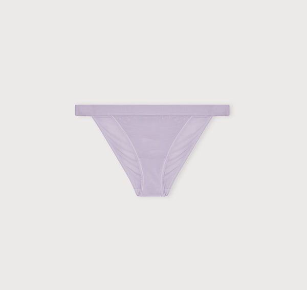 organic basics Mesh Tanga Briefs Soft Lilac